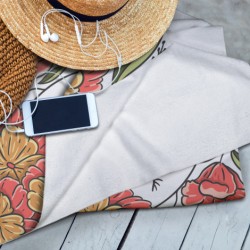 branded Ocean XL Beach Towel - Full Colour, from our range of promotional Beach Towels