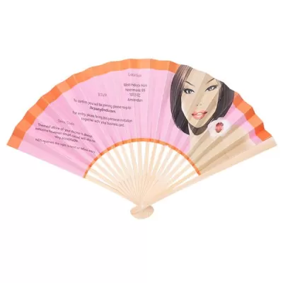branded Chinese Foldable Fan, from our range of promotional Novelties