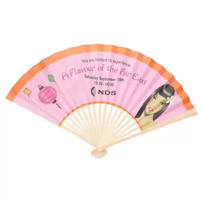 branded Chinese Foldable Fan, from our range of promotional Novelties
