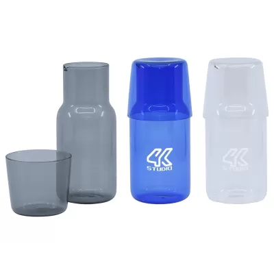 branded Harmony Carafe & Tumbler Set, from our range of promotional Glassware Gift Sets