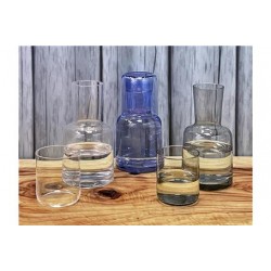 branded Lux Carafe & Tumbler Set, from our range of promotional Glassware Gift Sets