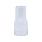 branded Lux Carafe &amp; Tumbler Set, from our range of promotional Glassware Gift Sets