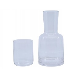 branded Lux Carafe & Tumbler Set, from our range of promotional Glassware Gift Sets