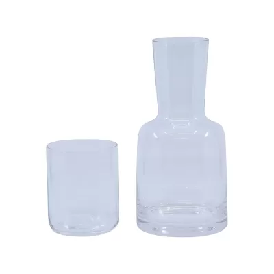 branded Lux Carafe & Tumbler Set, from our range of promotional Glassware Gift Sets