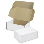 Packaging &amp; Gift Bags  - Die Cut Box with Locking Lid - 300x225x113mm