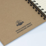 branded Sugarcane Paper Spiral Notebook, from our range of promotional Spiral NoteBooks
