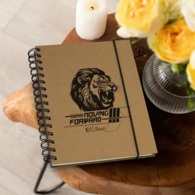 branded Sugarcane Paper Spiral Notebook, from our range of promotional Spiral NoteBooks
