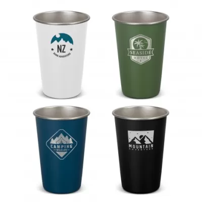 branded Campster Tumbler 480ml, from our range of promotional Reusable Coffee Cups - Metal