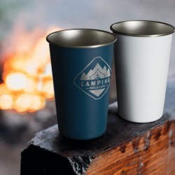 branded Campster Tumbler 480ml, from our range of promotional Reusable Coffee Cups - Metal