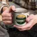branded Bendigo Enamel Mug 500ml - Full Colour, from our range of promotional Travel Mugs