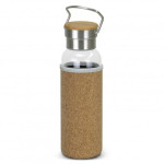 Drink Bottles - Glass  - Nomad Glass Bottle 600ml - Cork Sleeve