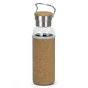 branded Nomad Glass Bottle 600ml - Cork Sleeve, from our range of promotional Drink Bottles - Glass