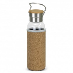 Drink Bottles - Glass - Nomad Glass Bottle 600ml - Cork Sleeve