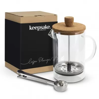 branded Keepsake Onsen Coffee Plunger 800ml, from our range of promotional Coffee Mugs & Drinkware