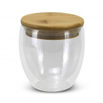 branded Azzurra Glass Set - 250ml, from our range of promotional Reusable Coffee Cups - Glass