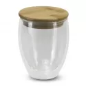 branded Azzurra Glass Set - 350ml, from our range of promotional Reusable Coffee Cups - Glass