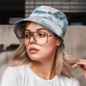 branded Juniper Tie Dye Bucket Hat, from our range of promotional Wide Brim Hats