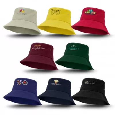 branded Explore Bucket Hat, from our range of promotional Wide Brim Hats