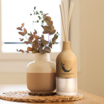 branded NATURA Wooden Reed Diffuser 30ml, from our range of promotional Dining and Decorating