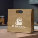 branded Large Die Cut Paper Bag Landscape, from our range of promotional Paper Bags
