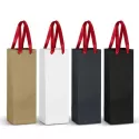 branded Champagne Ribbon Handle Paper Bag, from our range of promotional Paper Bags