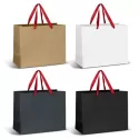 branded Large Ribbon Handle Paper Bag, from our range of promotional Paper Bags
