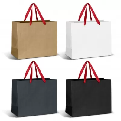branded Large Ribbon Handle Paper Bag, from our range of promotional Paper Bags