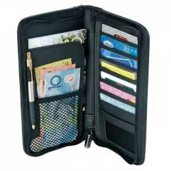 Corporate Travel Wallets - Bonded Leather Travel Wallet