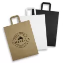 branded Extra Large Flat Handle Paper Bag Portrait, from our range of promotional Paper Bags