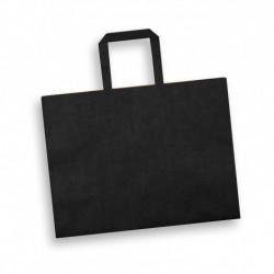 Paper Bags - Large Flat Handle Paper Bag Landscape