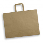 Paper Bags  - Extra Large Flat Handle Paper Bag Landscape