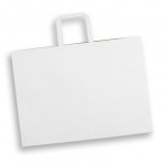 Paper Bags  - Extra Large Flat Handle Paper Bag Landscape