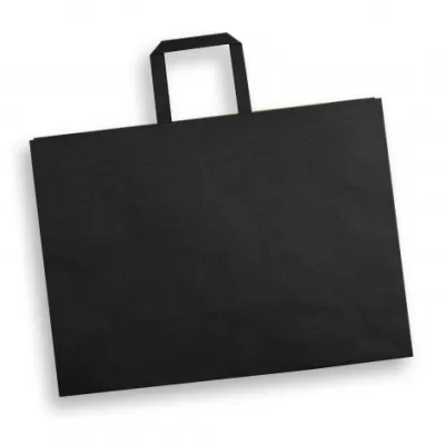 branded Extra Large Flat Handle Paper Bag Landscape, from our range of promotional Paper Bags
