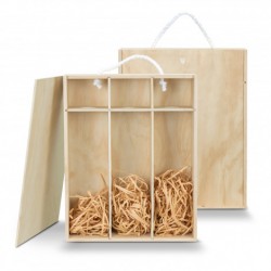 branded Tuscany Wine Gift Box - Triple, from our range of promotional Wine & Bar Accessories