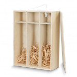 branded Tuscany Wine Gift Box - Triple, from our range of promotional Wine &amp; Bar Accessories