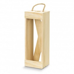 branded Catalonia Wine Crate - Single, from our range of promotional Wine & Bar Accessories