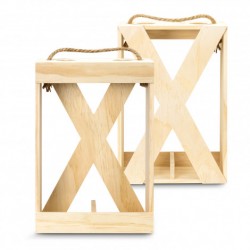 branded Catalonia Wine Crate - Double, from our range of promotional Wine & Bar Accessories