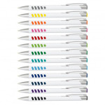 branded Panama Grip Pen Metal - White Barrel, from our range of promotional Metal Promotional Pens
