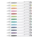 branded Panama Grip Pen Metal - White Barrel, from our range of promotional Metal Promotional Pens