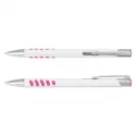 branded Panama Grip Pen Metal - White Barrel, from our range of promotional Metal Promotional Pens
