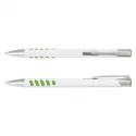branded Panama Grip Pen Metal - White Barrel, from our range of promotional Metal Promotional Pens