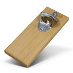 branded NATURA Bamboo Fridge Bottle Opener, from our range of promotional Bottle Openers