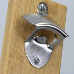branded NATURA Bamboo Fridge Bottle Opener, from our range of promotional Bottle Openers