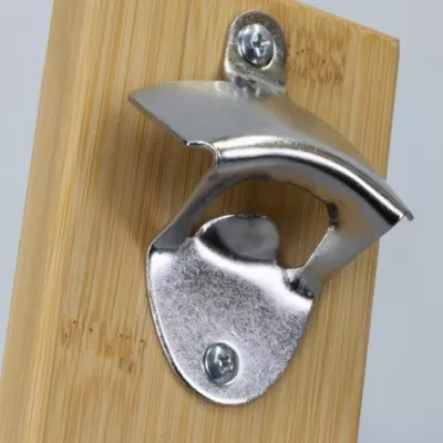 branded NATURA Bamboo Fridge Bottle Opener, from our range of promotional Bottle Openers
