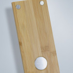 branded NATURA Bamboo Fridge Bottle Opener, from our range of promotional Bottle Openers