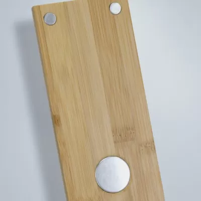 branded NATURA Bamboo Fridge Bottle Opener, from our range of promotional Bottle Openers