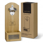 branded NATURA Bamboo Wall Mounted Bottle Opener, from our range of promotional Bottle Openers