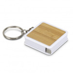 branded Bamboo Tape Measure Key Ring, from our range of promotional Printed Tape Measures