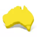 branded Stress Australia, from our range of promotional Stress Shapes
