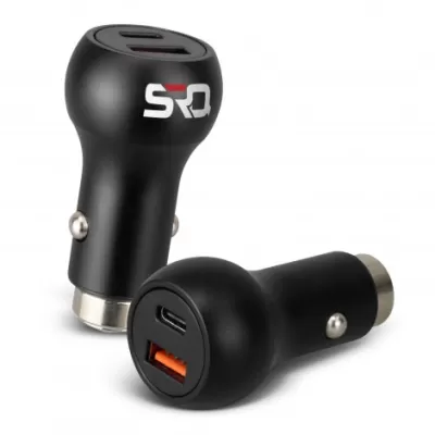 branded Gideon Safety Car Charger, from our range of promotional Phone & Tablet Chargers